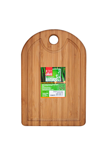 Raki Oval bamboo kitchen chopping board 21x32x1.9cm