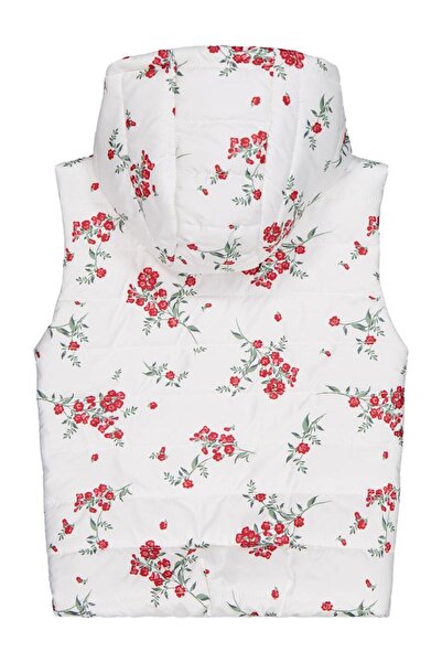 Civil Girls Çıtır Çiçek 6-9 Yaş Yelek - Ekru8-9 Yaş