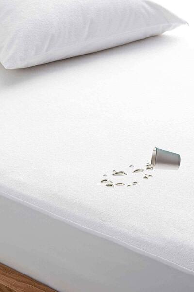 Elart Fitted Alez Tek Kişilik Beyaz (100x200 cm)