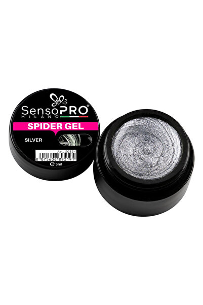 SensoPRO Milano Gel de păianjen argintiu, 5 ml