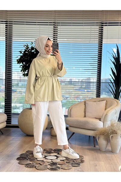 ALANURMODA Sweat with Stitching Detail