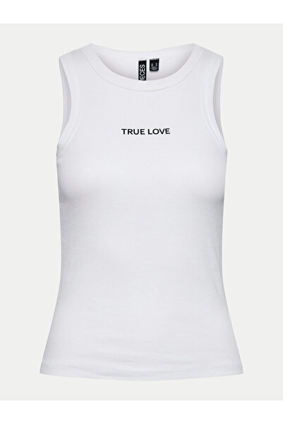 PIECES Γυναικείο Μπλούζα 17152323 Λευκό