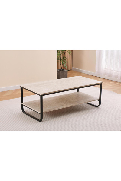 DEC30 Modern rectangular coffee table with an elegant and distinctive design