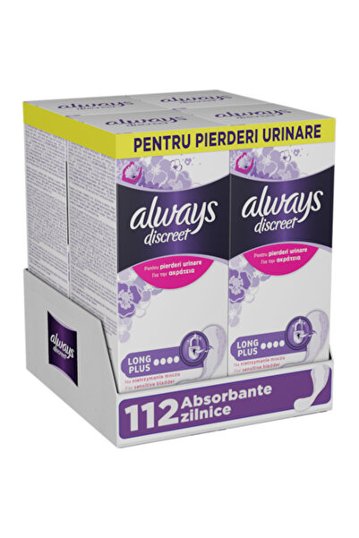 Always Discreet Always Long Plus 4x28, 112 buc.
