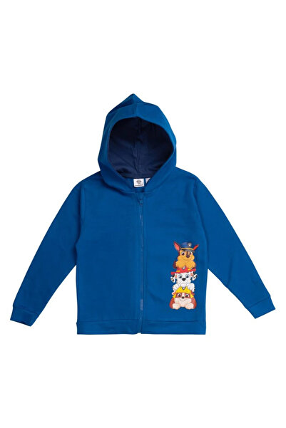 PAW PATROL Children's hoodie, blue, 100% cotton,