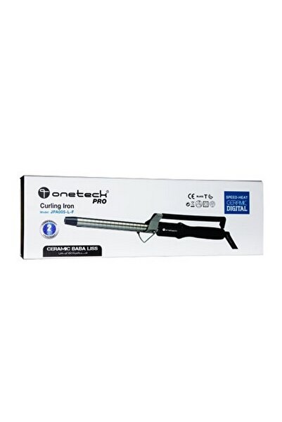 Onetech Curling Iron Black 19×186 mm Long Barrel Hair Curler Fast Heating Pro...