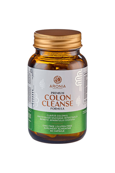 Aronia Charlottenburg Premium Colon Cleanse Formula: 60 de capsule care prote...