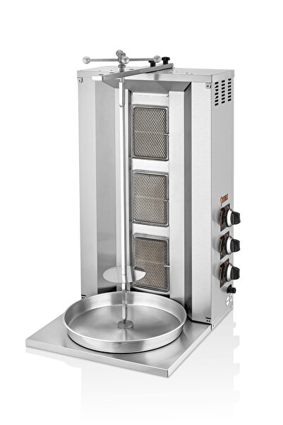BEM 3 Radyanlı Gazlı CE Döner Ocağı - BM.DO.03 Doğalgaz