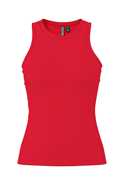 PIECES Γυναικείο Μπλούζα 17133673 Κόκκινο