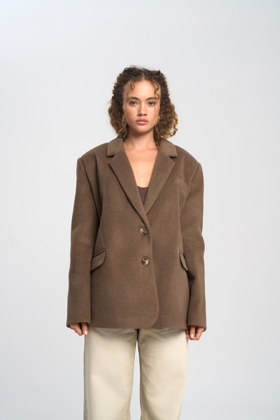 MAI STUDIOS CO. Howell Açık Kahve Blazer Ceket