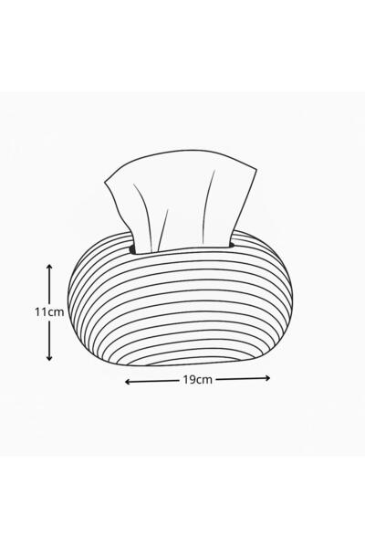 Casco Wave design tissue box