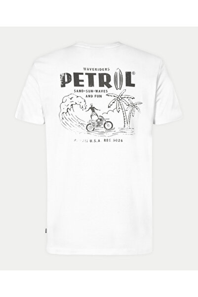 Petrol Industries Ανδρικό T-Shirt M-1040-TSR635 Λευκό