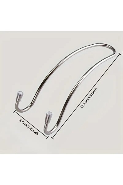 MODA Hanger for Car Seat, Steel, 2 Pieces, the End Should Be Rubber Protected