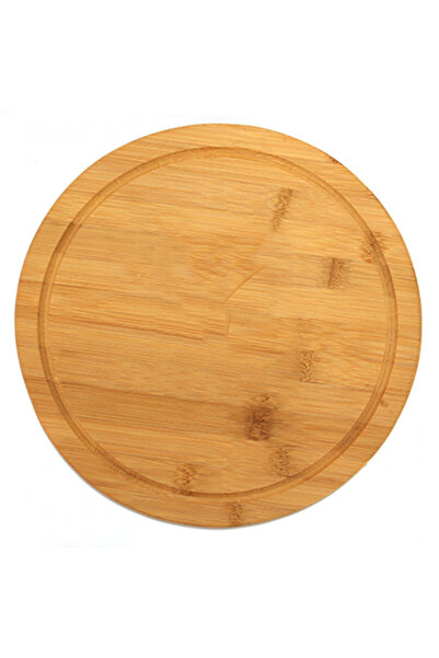 Raki Platou rotund din bambus 32cm