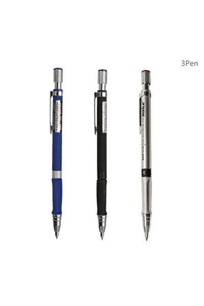 Choice مجموعة أقلام رصاص ميكانيكية من 3 قطع مقاس 2.0 مم، أقلام رصاص أوتوماتيك...