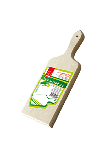Raki Wooden chopping board with handle N1 28x11x1.5cm