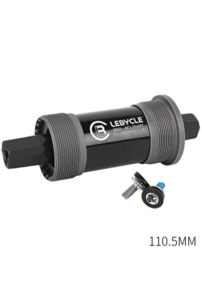 Choice دعامة سفلية مربعة للدراجة الجبلية LEBYCLE مقاس 110.5 مم، دعامة سفلية م...