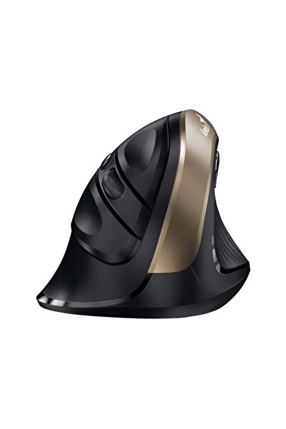 GENIUS Εργονομικό ποντίκι "NX-8250S", για υπολογιστή ή NB, ασύρματο, 2,4 GHz, οπτικό, 1600 dpi, 5/1 κουμπιά/κύλιση, χρυσό