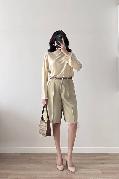 Eka Women's Beige Blouse 1045-70230