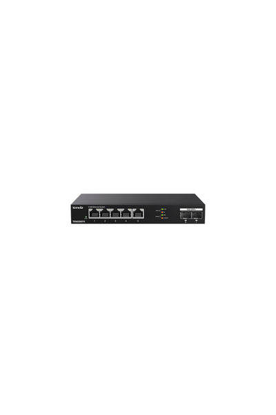 Tenda Switch fără management, cu 3 preconfigurații, 5×RJ45 2.5Gbps, 2×SFP+ 10...