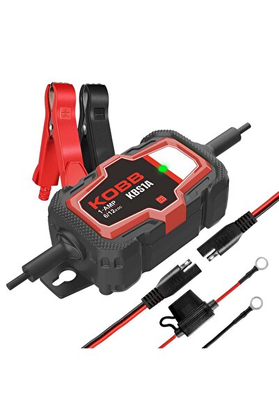 KOBB KBS1A 6V/12V 30Ah Akıllı Akü Şarj ve Akü Bakım / Desülfatör
