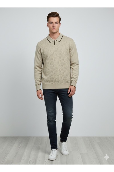 MODA “Desenli Triko Kazak – Şık ve Rahat