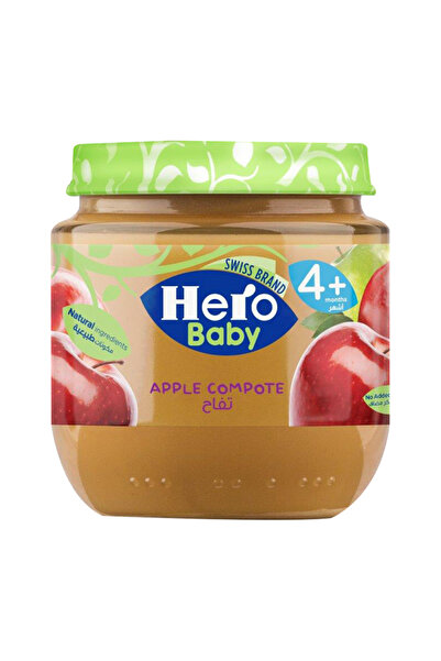 Hero كومبوت التفاح الصغير، 125 جرام