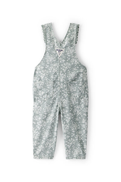 OshKosh Baby Girl Green Salopet