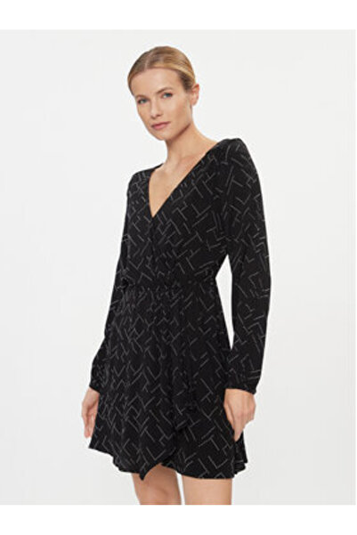 Pepe Jeans Γυναικείο Φόρεμα Casual PL953442 Μαύρο