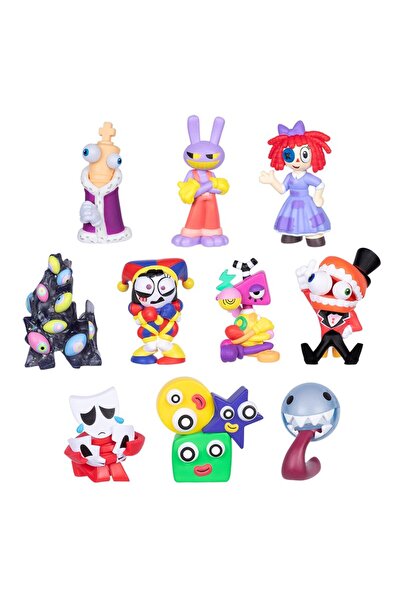 TOYFEST 2 Pcs Amazing Digital Circus All Star Mini Figure 5 cm 2 Surprise Characters Come in Each Box