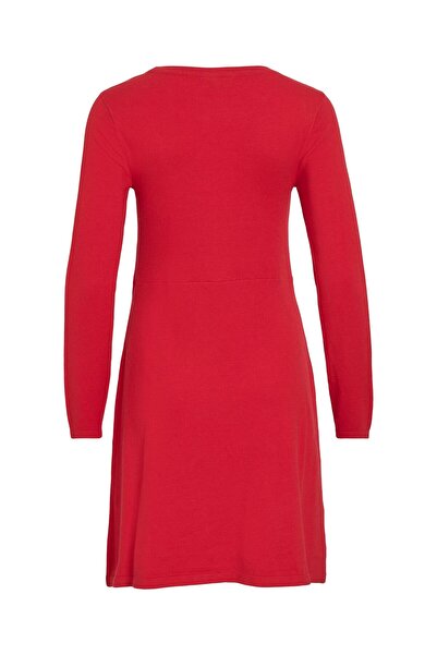 VILA Minikleid VIHELLIE Langärmeliges