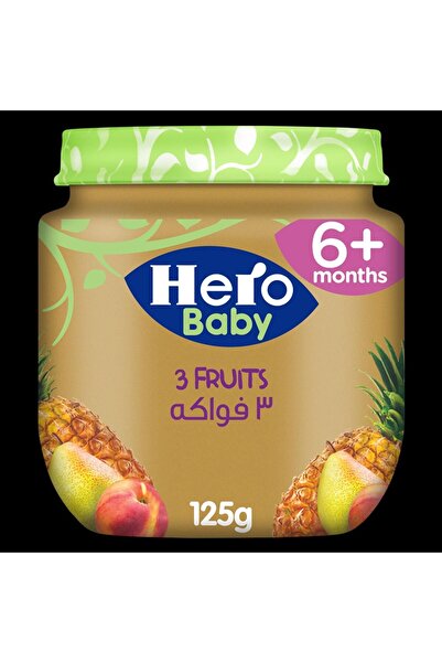 CHOKOM هيرو بيبي 3 فواكه 125 جرام