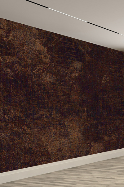 dreamwall Rustik Kahverengi Vintage Sıcak Dokulu Tasarım Tekstil Duvar Kağıdı