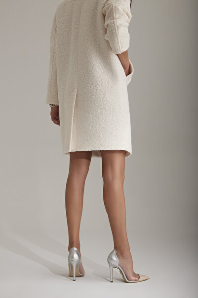 AYAKKABI PRENSİ Sofia Transparent Detailed Nude Silver