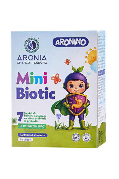 Aronia Charlottenburg Aronino Mini Biotic — 7 probiotice care susțin digestia...