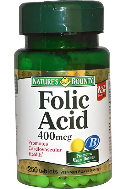 Nature's Bounty FOLIC ACID 400 MCG. TABS.