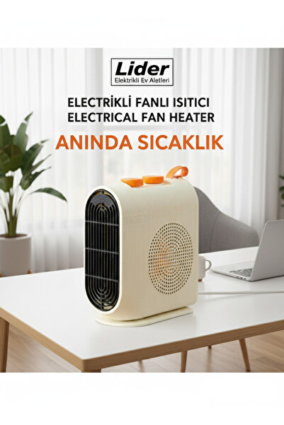 Lider Elektrikli Fanlı Isıtıcı 2000 W