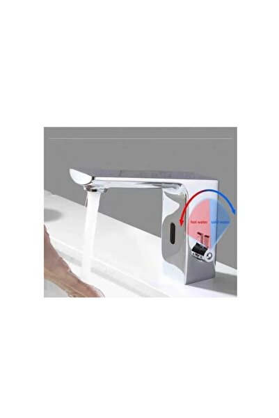 Trendy's Baterie lavoar senzor TRENDY’S, smart cu mixer, DC6V crom lucios