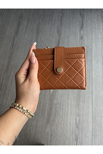 yako Coco Women's Wallet – Zippered Coin Compartment, Multi-Pocket, Leather Look Card Holder (12.5 × 10.5)