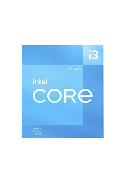 Intel Procesor ® Core™ i3-12100F Alder Lake, 3,3 GHz, 12 MB, fără placă grafică integrată, Socket 1700
