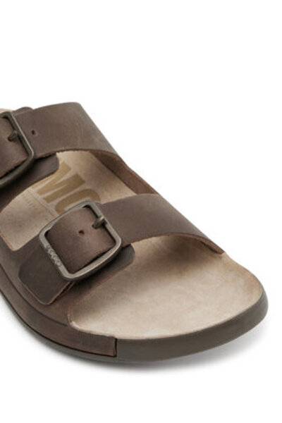 Ecco Ανδρικές σαγιονάρες καφέ -50098402114 ΜΟΣΧΟΚΑΘΑΡΟ ΚΑΦΕ