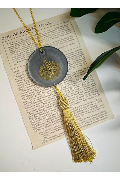 Roza تعليقة سيارة انيقة اية الكرسي مع دنديش من الريزن الفاخر