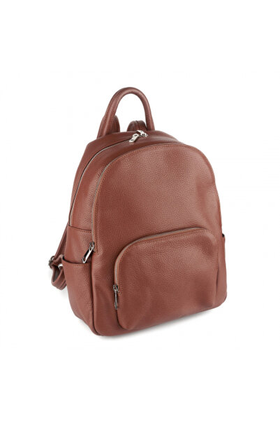 AZZURA Rucsac Kallya, din piele 100% naturală crem 8162