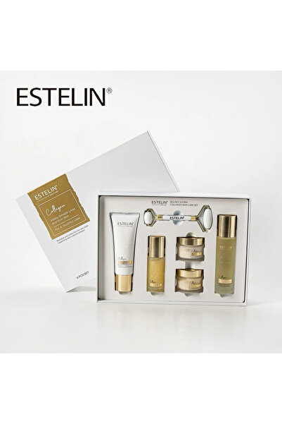 ESTELİN مجموعة العناية بالبشرة بالكولاجين لبشرة مشدودة ونضرة - روتين متكامل لمكافحة الشيخوخة