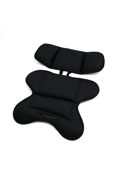 Choice وسادة مقعد سيارة Doona سوداء اللون لعربة الأطفال fofoo، وسادة دعم رأس ...