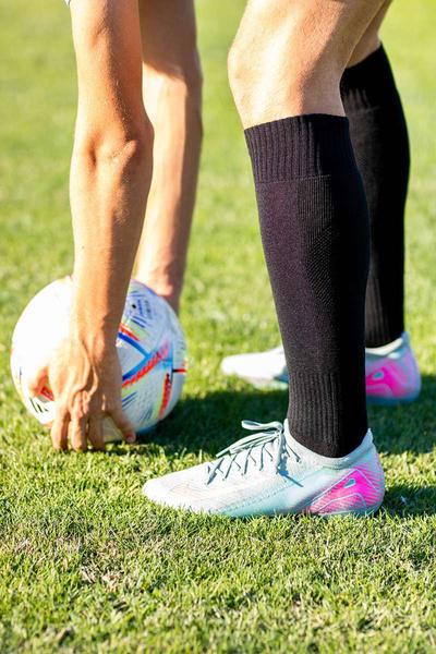 Try to Fly Κάλτσες Ποδοσφαίρου 3/4 Μακριές - Μαύρες