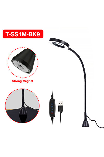 Choice 3X 55mm T-SS1M-BK9 NEWACALOX USB Strong Magnetic 3X Magnifying Glass L...
