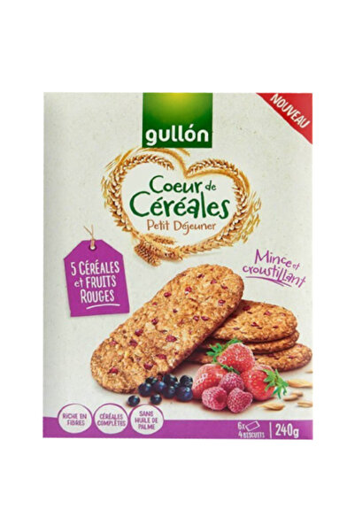 Gullon بسكويت الشوفان والفواكه، 240 غرام