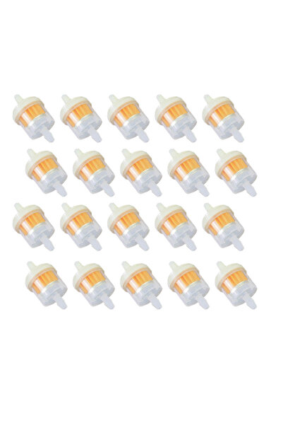 Choice 20 قطعة 20/10 قطع فلتر زيت بنزين عالمي للوقود والبنزين للدراجات النارية والدراجات البخارية والدراجات النارية الصغيرة