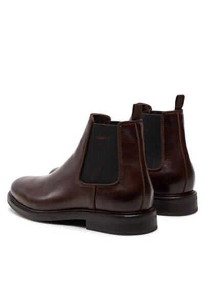 Gant Ανδρικά μποτάκια Chelsea καφέ GANT-29651757 G46 ΣΚΟΥΡΟ ΚΑΦΕ